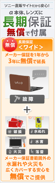 3年間保証ワイド