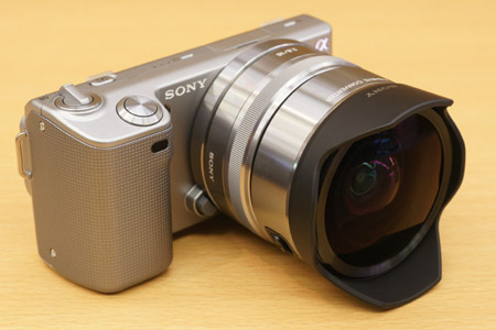 NEX 用 フィッシュアイコンバーター VCL-ECF1