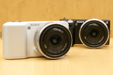NEX-3 と NEX-5 徹底比較!
