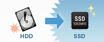 VAIO Yシリーズ HDD⇒SSD