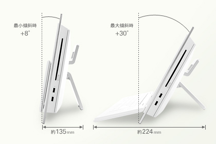 type L 15.4型ワイド VGC-LJ92S サイズ